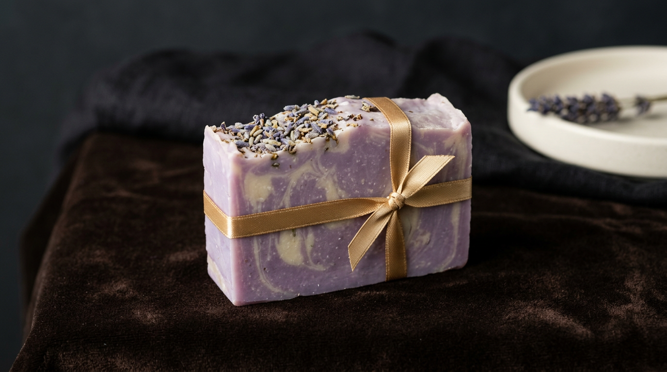 WOSHO Alpine Lavender, pastilla de jabón